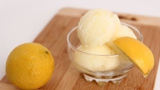 Homemade Lemon Sorbet Recipe  Laura Vitale  Laura in the Kitchen Episode 612 [upl. by Cibis]