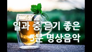 5분 명상일과 중 듣기 좋은 5분 명상음악 [upl. by Yelrac]