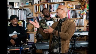 August Greene Common Robert Glasper Karriem Riggins NPR Music Tiny Desk Concert [upl. by Nylsej]