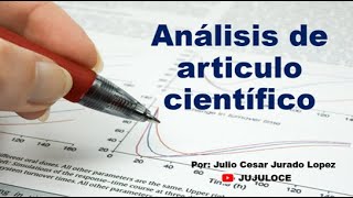 Análisis de articulo científico [upl. by Fein]