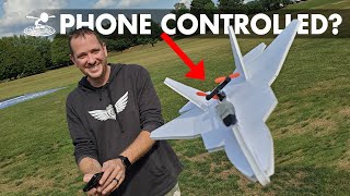 Smartphone Controlled Foamboard Plane 🙌  Power UP 40 [upl. by Alexina]