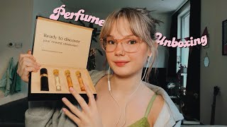 ASMR perfume unboxing [upl. by Donohue346]