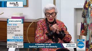 HSN  Rara Avis by Iris Apfel Collection 02192020  08 PM [upl. by Nhguahs556]