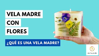 Como Hacer VELAS ARTESANALES 🌺🌿Técnica VELA MADRE [upl. by Ewald370]