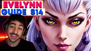 GUIDE EVELYNN SAISON 14 👑 Absolument TOUT SAVOIR sur Evelynn [upl. by Amye]