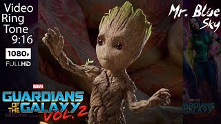 Guardians of the Galaxy Vol 2 2017  Groot Dancing  Video Ringtone  Mr Blue Sky [upl. by Arahas966]