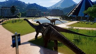 Diplodocus Ankylodocus Apatosaurus amp Indominus Rex Breakout amp Fight 1080p 60FPS [upl. by Otrebcire455]