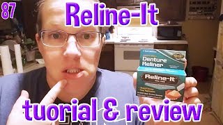 RelineIt Denture Reline Tutorial and Review [upl. by Olaznog]