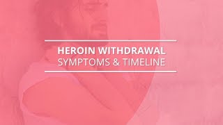 Heroin Withdrawal Symptoms and Timeline [upl. by Zilevi]