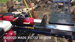 Rugged Made Log Splitter Review [upl. by Leblanc]