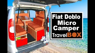 FIAT DOBLO MICRO CAMPER CONVERSION [upl. by Blood]