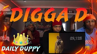 AMERICANS REACT Digga D  Daily Duppy  GRM Daily [upl. by Tnelc886]