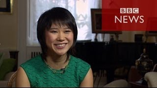 Chinese pianist prodigy Yuja Wang talks to BBC News [upl. by Drain]