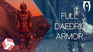 Oblivion  How to Easily Get Full Daedric Armor and The Goldbrand Katana 2018 Tutorial [upl. by Burg]