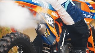 AMAZING SOUND KTM125 FMF Exhaust [upl. by Nonnek870]