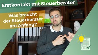 Das braucht der Steuerberater am Anfang [upl. by Fabrienne]