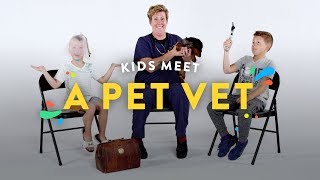 Kids Meet a Pet Vet  Kids Meet  HiHo Kids [upl. by Amber143]