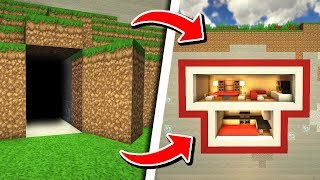 COMMENT FAIRE UN BUNKER ULTRA SÉCURISÉ DANS MINECRAFT [upl. by Avery833]