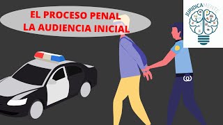 EL PROCESO PENAL  AUDIENCIA INICIAL [upl. by Klein920]