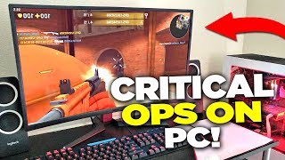 How to Play Critical Ops on PC  Other Mobile FPS Games [upl. by Moule]