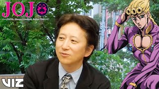 Araki Sensei Talks Golden Wind  JoJo’s Bizarre Adventure  VIZ [upl. by Enailuj27]