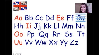 🇬🇧 Alphabet  Lesson 1  beginner English A1 [upl. by Calloway686]