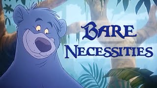 THE BARE NECESSITIES Lyrics  The Jungle Book [upl. by Okkin]