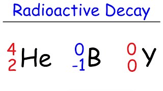 Alpha Decay Beta Decay Gamma Decay  Electron Capture Positron Production  Nuclear Chemistry [upl. by Ydnis]