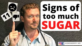 11 Signs YOU Are Eating TOO MUCH SUGAR Doctor Reveals 2024 [upl. by Lareena626]