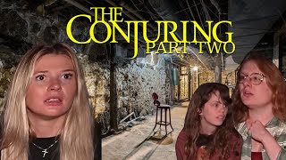 Psychic Mediums Investigate the HAUNTED Conjuring House Basement [upl. by Nosreve]