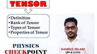 Tensor • Rank • Transformation • Contravariant • Covariant • Mixed • Contraction • Symmetric Tensor [upl. by Lena]