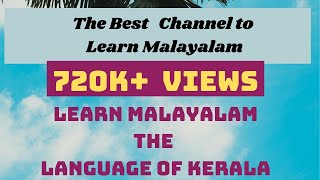 LEARN MALAYALAM LANGUAGEINTRO BASIC WORDS ampPHRASESENGLISH TUTORIAL [upl. by Orazal]