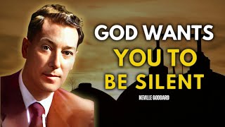 Neville Goddard  The Power Of Silence God Wants You To Be Silent [upl. by Aniri]