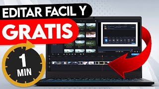 Mejor EDITOR de VIDEO ¡FÁCIL y GRATIS  Cómo APRENDER a EDITAR VIDEOS PROFESIONALMENTE 2021 [upl. by Atinahc]