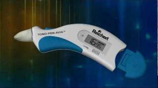 TonoPen AVIA® Applanation Tonometer from Reichert Technologies [upl. by Enairb]