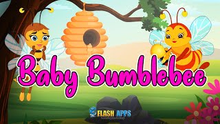 Baby Bumblebee Nursery Rhymes by EFlashApps [upl. by Bac]