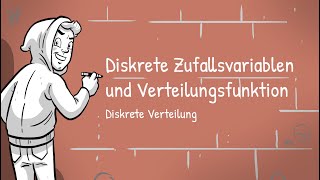 Diskrete Verteilung  Diskrete Zufallsvariablen und Verteilungsfunktion [upl. by Edmanda]