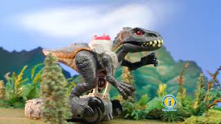 Jurassic World Walking Indoraptor Dinosaur  Imaginext [upl. by Adnylg]