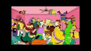 Harlem Shake  The Simpsons [upl. by Leinahtam]