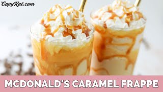 McDonalds Caramel Frappe [upl. by Nylodnewg]