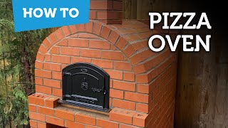 How to build a brick pizza oven [upl. by Annaillil]