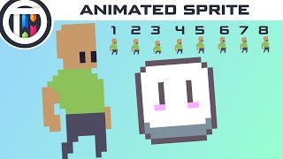 Aseprite Tutorial  How to Create an Animated Game Sprite [upl. by Naerb]