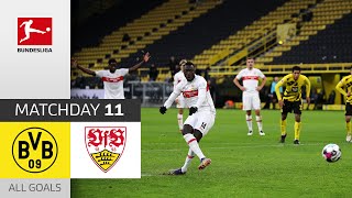 Stuttgart outclasses weak BVB  Dortmund  VfB  15  All Goals  Matchday 11 – Bundesliga 202021 [upl. by Mello299]