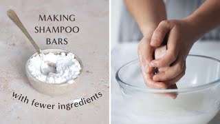 How to make shampoo bars with fewer ingredients [upl. by Gillman99]