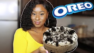 HOW TO MAKE A NO BAKE OREO CHEESECAKE RECIPE [upl. by Edas]