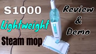 Shark Steam Mop S1000UK Review amp Demonstration [upl. by Isnyl]